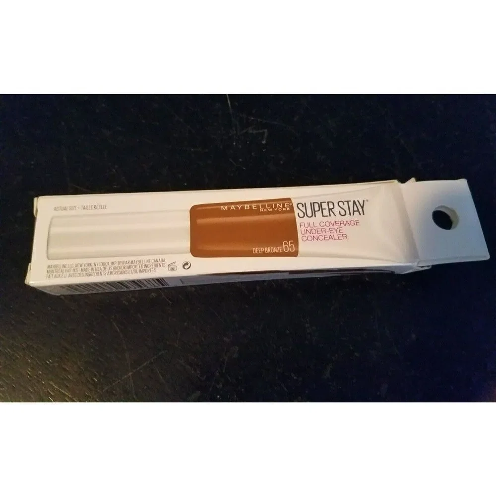 #65 Deep Bronze Maybelline Super Stay Full Coverage Under-Eye Concealer